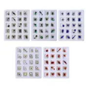 20Pcs Rhinestones Diamond Art Craft Flat Back Rhinestones