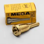 Genuine Bach 24K Gold Megatone Flugelhorn Mouthpiece, 1B NEW! Ships Fast!