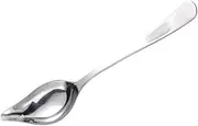 BRIGHTFUFU 304 Stainless Ladle Soup Spoon for Kitchen Tool Sauce Serving Spoon Set