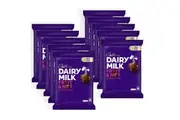 10pc Cadbury Dairy Milk Share Pack Fruit & Nut Chocolate Candy Block 360g