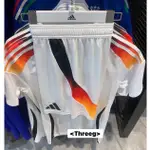 THREEG🐲ADIDAS 德國隊 主場球褲 足球褲 短褲 吸濕排汗 刺繡隊徽 白色 男款 IP8151