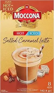 [Moccona] Iced Hot Salted Caramel Instant Coffee (Case of 5)