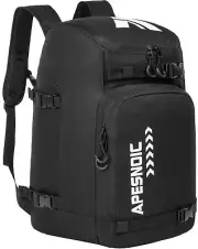 APESNOIC Ski Boot Bag - Ski and Snowboard Boots Bag for Ski Helmet, Goggles