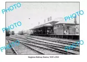 OLD 8x6 PHOTO SINGLETON RAILWAY STATION c1910 NSW