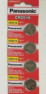 4 NEW PANASONIC CR2016 ECR 2016 Batteries 3V Exp.2025