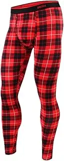 [BN3TH] Mens Full Length Base Layer - Red - Extra Large