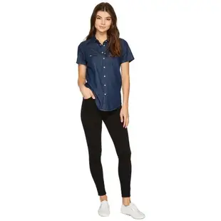 Levi's 襯衫輕薄純棉 女版 牛仔襯衫 牛仔上衣 襯衫 L40000 單寧色(現貨)▶指定Outlet商品5折起☆現貨