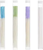 [BRDTKUGV] 240 Pcs Earring Hole Cleaner, Piercing Cleaning Sticks, Piercing Floss, Disposable Floss Earring Hole Cleaner, Women'S Men'S Care Cleaning Tools, Odor Removal(Purple, Blue, Green, White), no, no