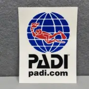 PADI Logo Diver Scuba Sport Dive Car Boat Sticker Tank Decal Vinyl NEW OLD STOCK