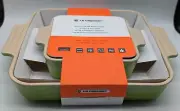 Le Creuset Square Baking Dishes - Set of 2 Stoneware, Casserole Green 9" + 5.5"