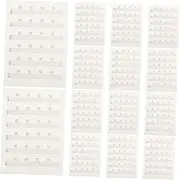 ifundom 85pcs Blank Guitar Tablature Paper Sheets Blank Music Tab Paper for Efficient Practice And Composition Portable for Travel And Performance