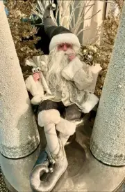 Elegant Christmas Santa Poseable Doll Fairy 18” Tall New