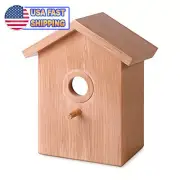See Through Two way Mirrored Bird House Suction Cup Window Mounted Bird Nesting