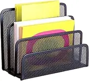 Fiile Racks - Folder Letter Deesk Organizer | Vertical Desk Fiile Organiizer | Letter Sorter Fille Folder Desk Orrganizer | Upright Fiile Sorter, Dessk Top Fieile Orgaanizer Stand with 3 Compartments