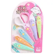 Kawaii Plastic Scissors For Paper Cutter Scrapbooking Kids Office School Supplies Korean Stationery