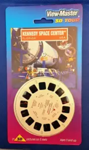 SEALED Kennedy Space Center NASA Florida view-master 3 Reels Pack