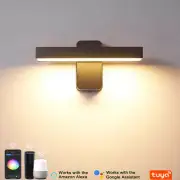 Smart LED Outdoor Wall Lamp RGBW Color Change APP Control Swivel Light Fixture