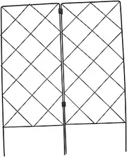 BAZEITFLOW 2Pcs Folding Garden Plant Climbing Frame Holders for Flower and Vine Support Plant Stakes for Vertical Growth for Loofah