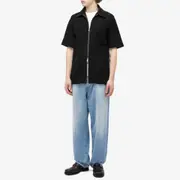 [Jil Sander+] Jil Sander Plus Fine Cord Zip Short Sleeve Shirt