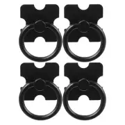 4 PCS Ring Handle Cupboard Handles Cabinets Closet Door Hardware