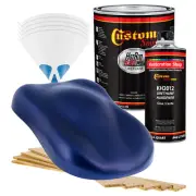 HOT ROD FLATZ Sapphire Blue Metallic Gallon Kit URETHANE Flat Auto Car Paint Kit