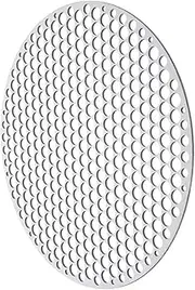 Round BBQ Grill Mesh Rack Outdoor Cooking Tool for Barbecue Baking and Grilling Easy to Clean Non Stick BBQ Accessory for Meat Vegetables