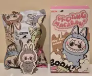Pop Mart Labubu Sesame Bun Exciting Macaron (NEW Authentic Foil Sealed)