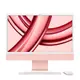 Apple iMac 24吋 M3 8CPU 10GPU 8G 256GB 粉紅色MQRT3TA 現貨