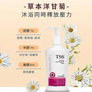 【官方正貨】TS6護一生 果萃沐浴晶露(250g) 專利益菌精華 嫩白潤澤 私密露 私密洗 心心藥局