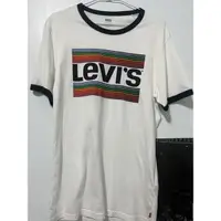 在飛比找蝦皮購物優惠-(二手）Levi’s白色短T