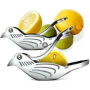 Manual Lemon Juicer Portable Stainless Steel Transparent Fruit Juicer Elegant Bi