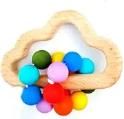 Baby Molar Rod Antibacterial Teether Baby Molars Teeth Training Toys Baby Wooden Toys Baby Early Education Educational Toys