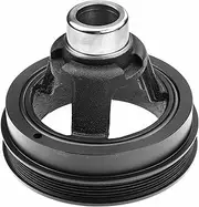 A-Premium Engine Harmonic Balancer Compatible with Chevrolet GMC C4500 C5500 Kodiak 2003-2009 C3500HD Savana 3500 2001-2002 with 6-Groove