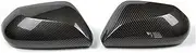 for T&oyota Camry 2018-2019-2020-2021-2022-2023 Car Replacement Side Rear View Mirror Cover Caps Reverse Shell Case Car Side Mirror Cover Exterior Mirrors (Color : Type B Carbon)