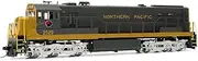 Rivarossi Northern Pacific U25C Phase IIIb #2529 HO Scale w/DCC Sound Decoder Model Train HR2886S