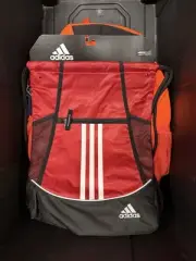 Adidas Alliance II Sackpack Sport Team Shock One Red 18x13 Bag Backpack Pull