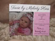 Reborn Doll KIT Tavie by Melody Hess, Body, COA
