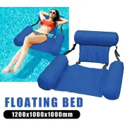 Floating Water Hammock Inflatable Float Pool Lounge Bed Swimming Chair Beach