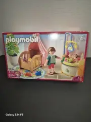 Playmobil 5334 Nursery New In Box Sealed Mom Baby Crib Mobile Changing Table