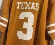 NCAA Texas #3 EWERS XXXL football jersey. FREE SHIPPING IN 24HRS!!