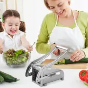 French Fry Slicer Stainless Steel Potato Chopper Multifunctional Kitchen clever