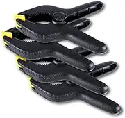 [4PCE] Handy Hardware Spring Clamps, Secure and Versatile, Reliable Grip for DIY, Woodworking, and Crafting Projects