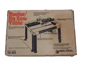 NEW! BLACK & DECKER ROUTER / JIG SAW TABLE 76-401, UNOPENED, SEALED BOX