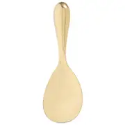 Gold Serving Spoon Stainless Steel Rice Serving For Meal Preparation High Gloss Mirror Finish Ergonomic Handle 1Pcs Golden 20.30X6.80X1.00CM
