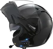 Full Face Helmets for Adults Motorcycle Women Men with DOT Certification, Integrated Motorbike with Microphone for Racing, Mountain, Downhill 03,M(57-58cm)