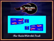 1/64 Redline 'Snake Dragster' Replica Decal SCR-0453