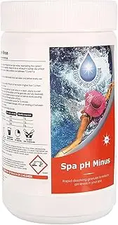 WedDecor 1.5Kg pH Minus for Hot Tub Spa & Swimming Pools, pH Minus Reducer Granules Decrease Water pH Levels By Reducing Alkalinity, pH Stabilizer for all Swimming Pools, Hot Tubs & Spas, 2pcs