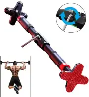 S SPOFINE Pull Up Bar for Doorway No Screws, Adjustable Chin Up Bar. 220 lbs