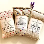 WheatBag Lavender or Unscented With Various Colourway Hearts - Soooothing! ❤️