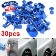 30Pcs Hammer Dent Puller Lifter Dent Tabs For Slide Removal Kit Car Paintless